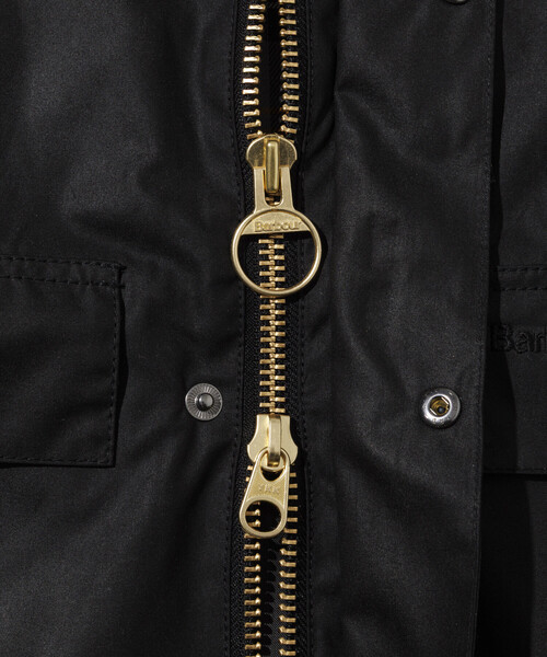 Barbour（バブアー）の「Barbour/バブアー 別注 MODIFIED SPEY WAX JACKET（ブルゾン・メンズ・ブラック/オリーブ・40/38/42）」の12枚目の写真