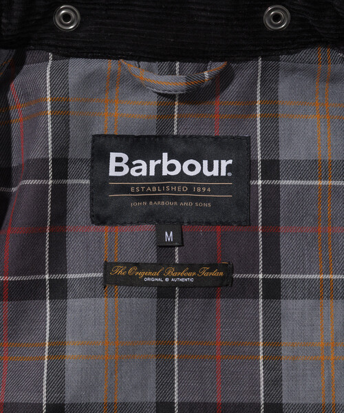 Barbour（バブアー）の「Barbour/バブアー 別注 MODIFIED SPEY WAX JACKET（ブルゾン・メンズ・ブラック/オリーブ・40/38/42）」の14枚目の写真