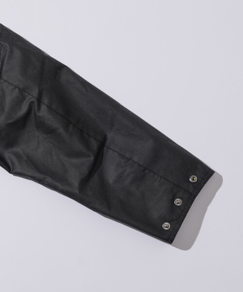Barbour（バブアー）の「Barbour/バブアー 別注 MODIFIED SPEY WAX JACKET（ブルゾン・メンズ・ブラック/オリーブ・40/38/42）」の18枚目の写真