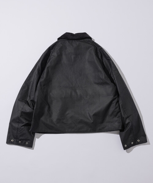 Barbour（バブアー）の「Barbour/バブアー 別注 MODIFIED SPEY WAX JACKET（ブルゾン・メンズ・ブラック/オリーブ・40/38/42）」の20枚目の写真