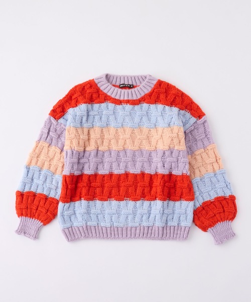 forksy.】【Cara & The Sky】MANDY クロスステッチバルーンスリーブ