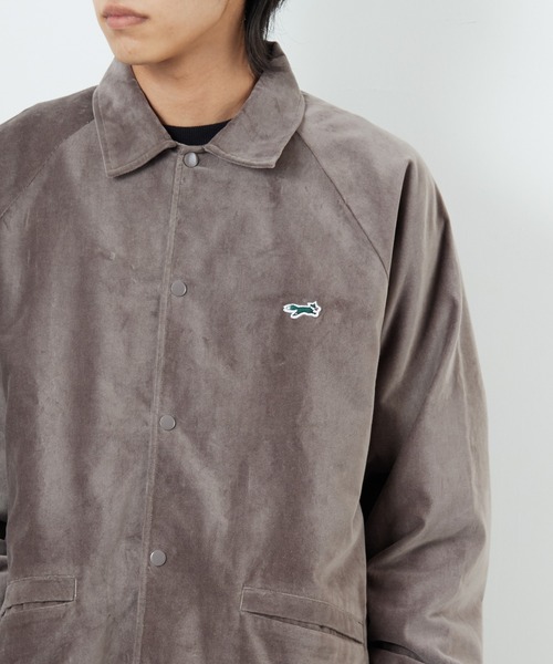 TOWNCRAFT（タウンクラフト）の「[TOWN CRAFT/タウンクラフト・THE FOX/ザフォックス] 別注 ワンポイントロゴ ラグランスリーブコーチジャケット（その他アウター・レディース・ベージュ/ブラック/ブラウン・M/L）」の12枚目の写真