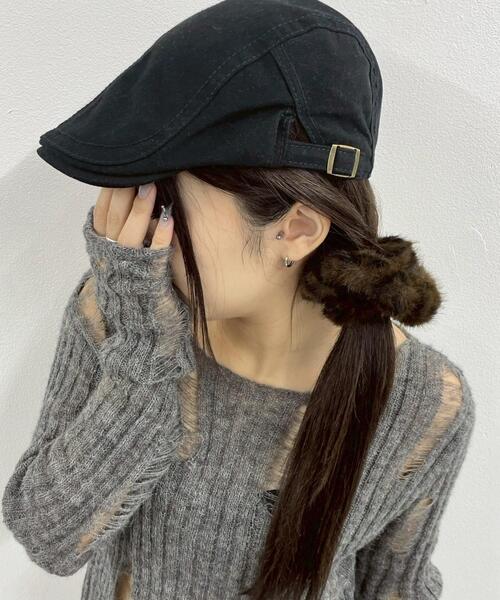 WEGO（ウィゴー）の「WEGO/ボリュームファーシュシュ（シュシュ・レディース・その他3/ブラック/その他2/その他1・FREE）」の4枚目の写真