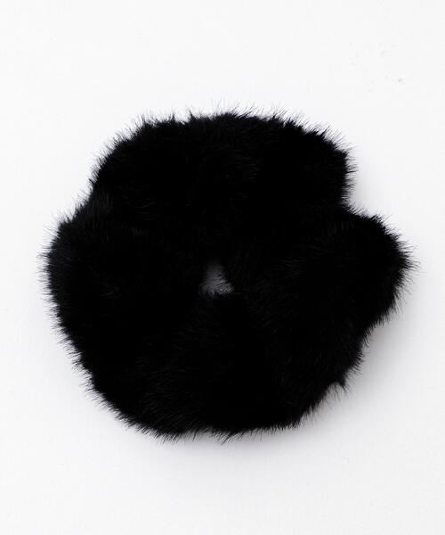 WEGO（ウィゴー）の「WEGO/ボリュームファーシュシュ（シュシュ・レディース・その他3/ブラック/その他2/その他1・FREE）」の8枚目の写真