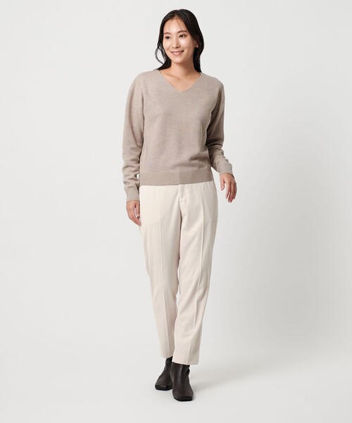 コーデュロイ テーパードパンツ ‐ウォッシャブル‐＜A DAY IN THE