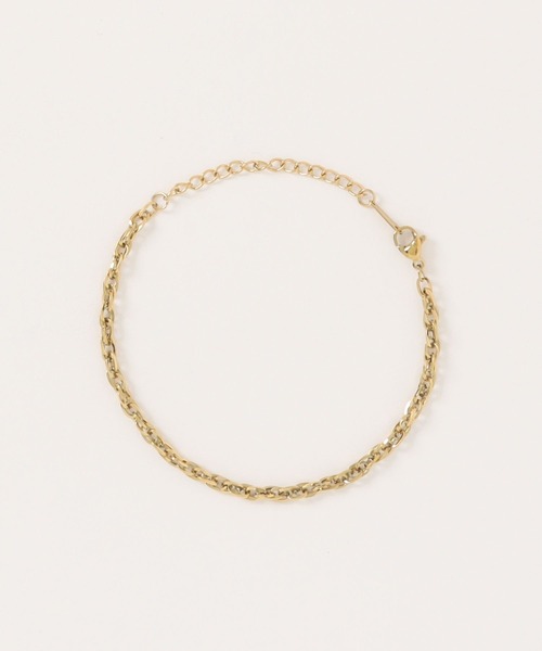 apres jour mignon（アプレジュールミニョン）の「【apresjour mignon×ARIAZ】ロンバスチェーンブレスレット（ブレスレット・レディース・ゴールド/シルバー・ONESIZE）」の4枚目の写真