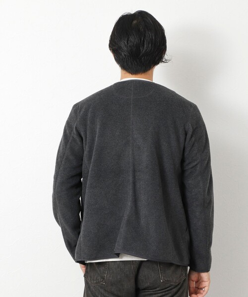 DANTON/ダントン】JD-8939 FLEECE COLLARLESS JACKET 25AW（ブルゾン