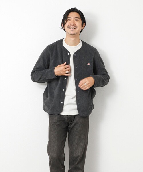 DANTON（ダントン）の「【DANTON/ダントン】JD-8939 FLEECE COLLARLESS
