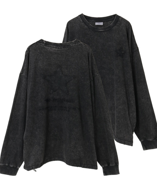 CONVERSE TOKYO(コンバーストウキョウ)の「BACK STAR★ PATCH EMBROIDERED TEE(Tシャツ/カットソー・メンズ・ブラック/グレー/ブルー/グリーン/パープル・SMALL/LARGE)」の2枚目の写真