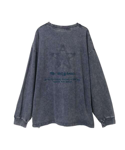 CONVERSE TOKYO(コンバーストウキョウ)の「BACK STAR★ PATCH EMBROIDERED TEE(Tシャツ/カットソー・メンズ・ブラック/グレー/ブルー/グリーン/パープル・SMALL/LARGE)」の15枚目の写真