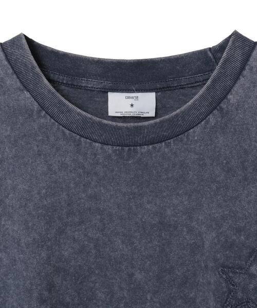 CONVERSE TOKYO(コンバーストウキョウ)の「BACK STAR★ PATCH EMBROIDERED TEE(Tシャツ/カットソー・メンズ・ブラック/グレー/ブルー/グリーン/パープル・SMALL/LARGE)」の16枚目の写真
