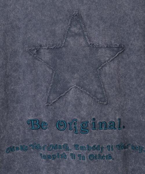 CONVERSE TOKYO(コンバーストウキョウ)の「BACK STAR★ PATCH EMBROIDERED TEE(Tシャツ/カットソー・メンズ・ブラック/グレー/ブルー/グリーン/パープル・SMALL/LARGE)」の21枚目の写真