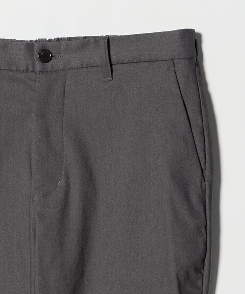 A DAY IN THE LIFE UNITED ARROWS(アデイインザライフユナイテッドアローズ)の「裏起毛 シャンブレーツイル イージーパンツ<A DAY IN THE LIFE>(スラックス・メンズ・ブラック/ベージュ/ダークグレー・M/S/L)」の6枚目の写真