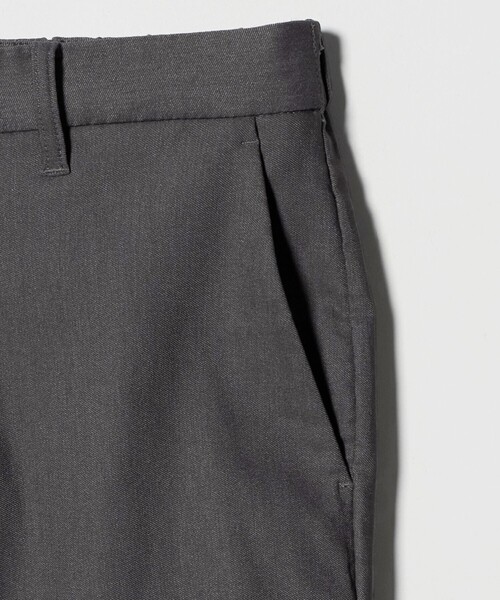 A DAY IN THE LIFE UNITED ARROWS(アデイインザライフユナイテッドアローズ)の「裏起毛 シャンブレーツイル イージーパンツ<A DAY IN THE LIFE>(スラックス・メンズ・ブラック/ベージュ/ダークグレー・M/S/L)」の7枚目の写真