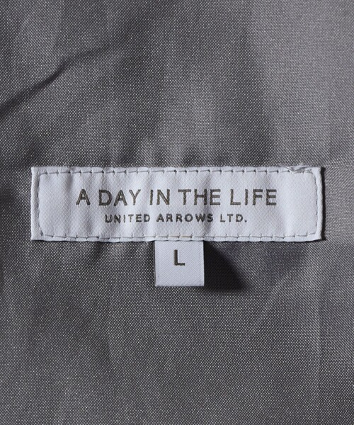 A DAY IN THE LIFE UNITED ARROWS(アデイインザライフユナイテッドアローズ)の「裏起毛 シャンブレーツイル イージーパンツ<A DAY IN THE LIFE>(スラックス・メンズ・ブラック/ベージュ/ダークグレー・M/S/L)」の22枚目の写真