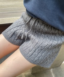 ROGER AND RAW | ケーブル編みニットショートパンツ(その他パンツ)
