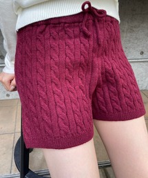 ROGER AND RAW（ロジャーアンドロウ）の「ケーブル編みニットショートパンツ（その他パンツ）」