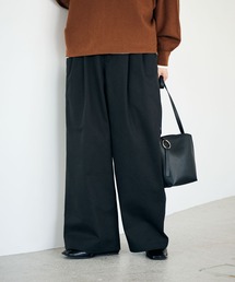 studio CLIP | タックストレートチノパンツ[プチ・プラスサイズあり](その他パンツ)