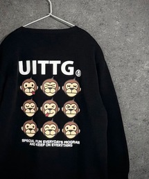 SHISKY（シスキー）の「【UITTG】ウイッグ オーバーサイズ トレーナー（スウェット・キッズ）」