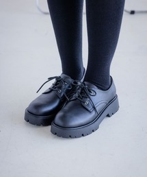 repipi armario | レースUPマニッシュシューズ【サテンリボン紐付き】(その他シューズ)