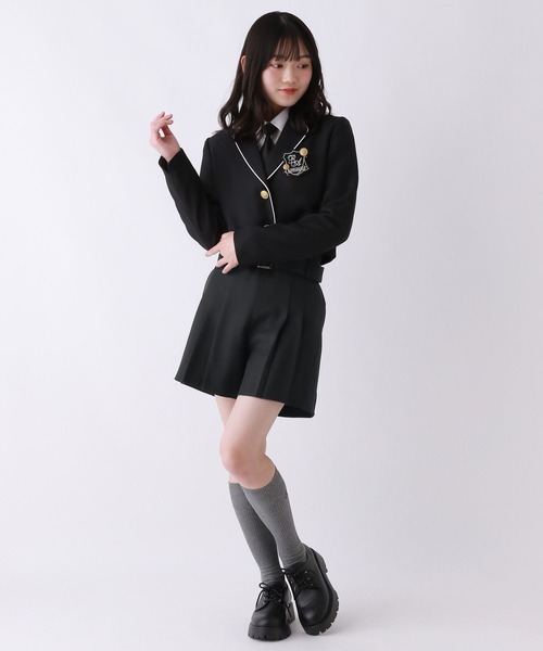 repipi armario（レピピ アルマリオ）の「レースUPマニッシュシューズ【サテンリボン紐付き】（その他シューズ・キッズ・ブラック系その他/ブラック・SMALL/MEDIUM/LARGE）」の9枚目の写真