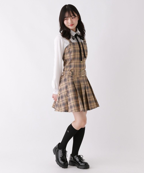 repipi armario（レピピ アルマリオ）の「レースUPマニッシュシューズ【サテンリボン紐付き】（その他シューズ・キッズ・ブラック系その他/ブラック・SMALL/MEDIUM/LARGE）」の12枚目の写真