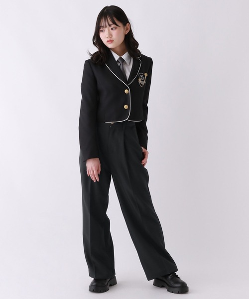 repipi armario（レピピ アルマリオ）の「レースUPマニッシュシューズ【サテンリボン紐付き】（その他シューズ・キッズ・ブラック系その他/ブラック・SMALL/MEDIUM/LARGE）」の14枚目の写真