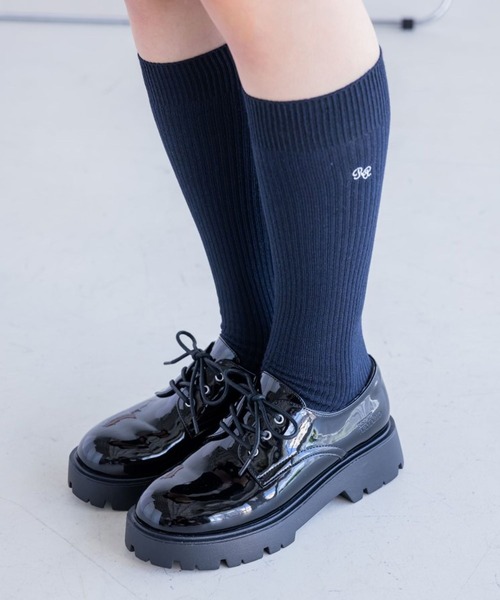 repipi armario（レピピ アルマリオ）の「レースUPマニッシュシューズ【サテンリボン紐付き】（その他シューズ・キッズ・ブラック系その他/ブラック・SMALL/MEDIUM/LARGE）」の18枚目の写真