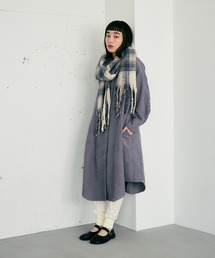 Crisp | バックリボンコーデュロイロングシャツワンピース(シャツワンピース)