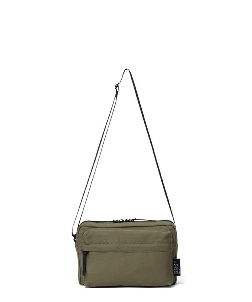 MARGARET HOWELL idea(マーガレット・ハウエルアイデア)の「MARGARET HOWELL idea(マーガレット・ハウエル アイデア) Weather proof ショルダーバッグ(A)(ショルダーバッグ・メンズ・ブラック/カーキ/ネイビー・FREE)」の2枚目の写真