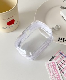 VIBGYOR | oshipic/推し活ポーチ/ミニぬいぐるみポーチ/ちびぬいポーチ/推しカラークリアポーチ S0010(ポーチ)