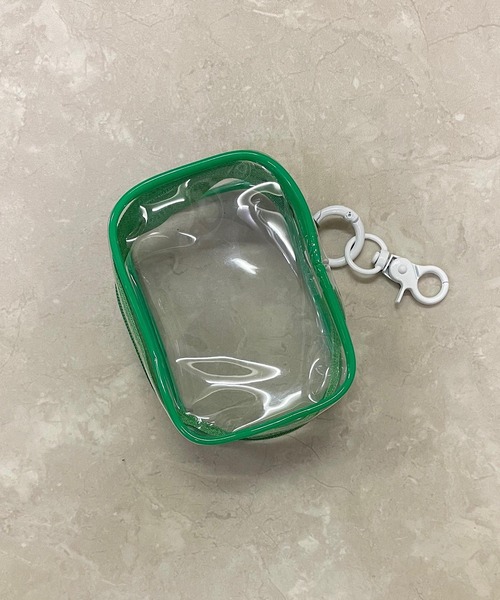 VIBGYOR（ヴィブジョー）の「oshipic/推し活ポーチ/ミニぬいぐるみポーチ/ちびぬいポーチ/推しカラークリアポーチ S0010（ポーチ・レディース・オレンジ/パープル/ピンク/ホワイト/ベビーピンク/グリーン・FREE）」の9枚目の写真