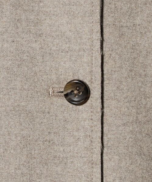 セール】＜conte＞フランネル オープンカラー オールインワン（つなぎ