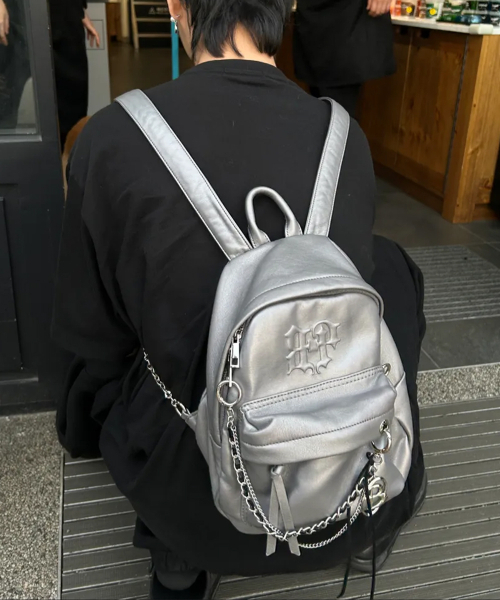 シャドウチェーンミニバックパック Shadow Chain Mini Backpack _Dark