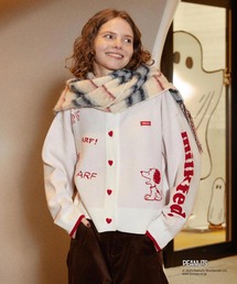 PEANUTS | MILKFED. × PEANUTS KNIT CARDIGAN(カーディガン/ボレロ)