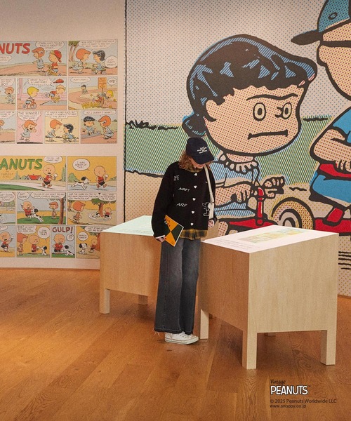 PEANUTS（ピーナッツ）の「MILKFED. × PEANUTS KNIT CARDIGAN（カーディガン/ボレロ・レディース・オフホワイト/ブラック・ONE SIZE）」の18枚目の写真