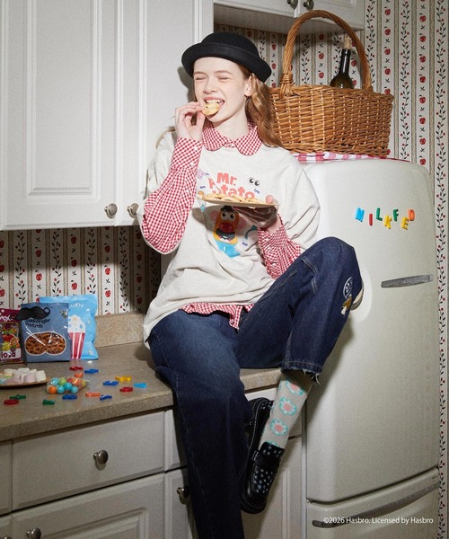 MILKFED.(ミルクフェド)の「MILKFED. / Mr. Potato Head S/S TEE(Tシャツ/カットソー・レディース・オートミール・ONE SIZE)」の14枚目の写真