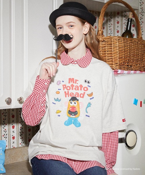MILKFED.(ミルクフェド)の「MILKFED. / Mr. Potato Head S/S TEE(Tシャツ/カットソー・レディース・オートミール・ONE SIZE)」の19枚目の写真