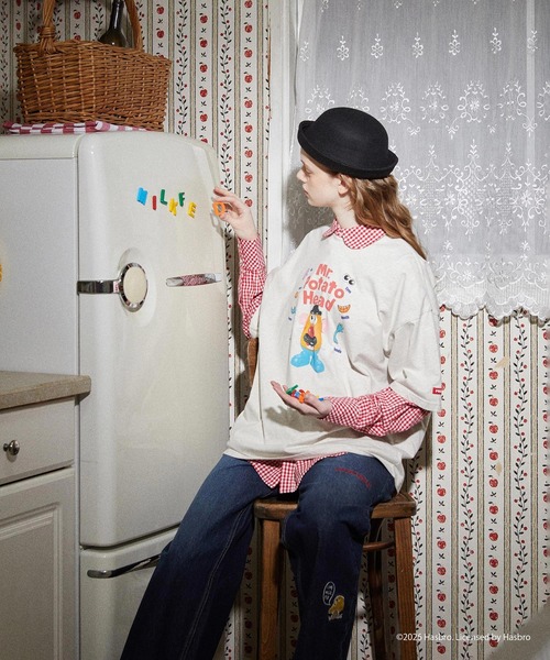 MILKFED.(ミルクフェド)の「MILKFED. / Mr. Potato Head S/S TEE(Tシャツ/カットソー・レディース・オートミール・ONE SIZE)」の13枚目の写真