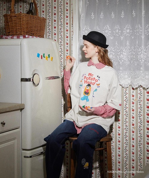 MILKFED.(ミルクフェド)の「MILKFED. / Mr. Potato Head S/S TEE(Tシャツ/カットソー・レディース・オートミール・ONE SIZE)」の11枚目の写真