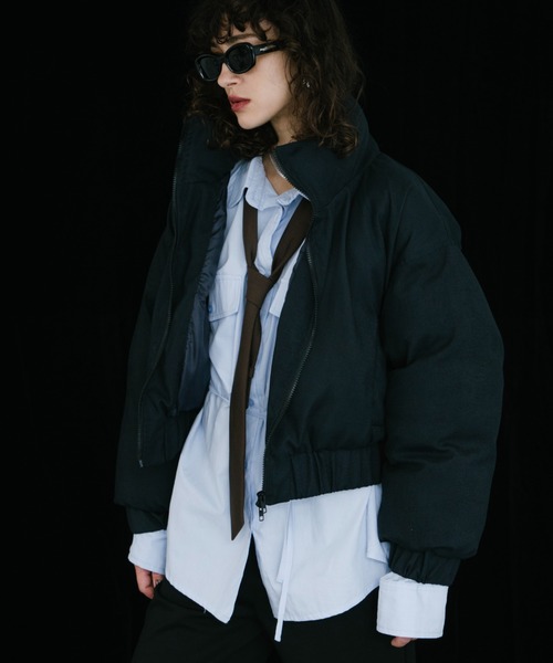 セール】ショートパディングブルゾン（ブルゾン）｜HANNE（アン）の