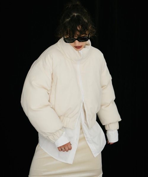 セール】ショートパディングブルゾン（ブルゾン）｜HANNE（アン）の