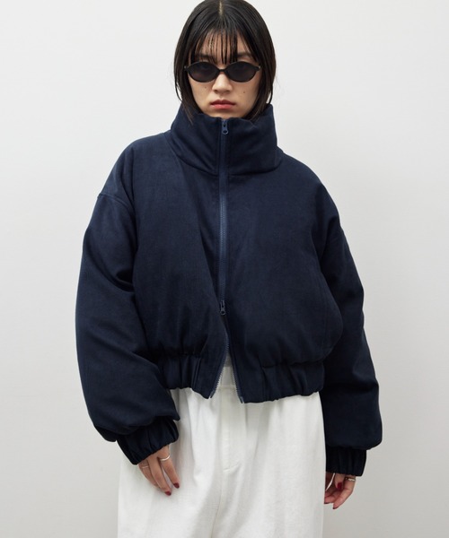 【nene-.-p】 パディングショートブルゾン セール】ショートパディングブルゾン（ブルゾン）｜HANNE（アン）の