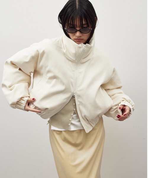 セール】ショートパディングブルゾン（ブルゾン）｜HANNE（アン）の