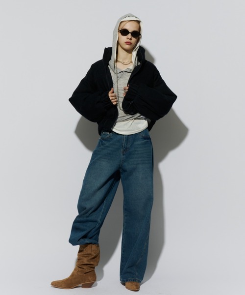 セール】ショートパディングブルゾン（ブルゾン）｜HANNE（アン）の