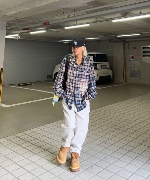 WKNDRS（ウィーキャンドース）の「DRAGGY WORK PANTS (IVORY)（デニムパンツ・レディース・その他・LARGE/MEDIUM/SMALL/X-LARGE）」の10枚目の写真
