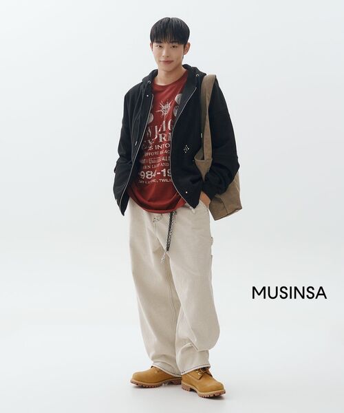 WKNDRS（ウィーキャンドース）の「DRAGGY WORK PANTS (IVORY)（デニムパンツ・レディース・その他・LARGE/MEDIUM/SMALL/X-LARGE）」の14枚目の写真
