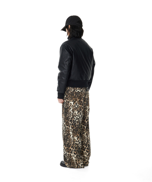 AAKAM（アーカム）の「Leopard Pattern Cotton Pants (Brown)（その他パンツ・レディース・その他・1）」の7枚目の写真