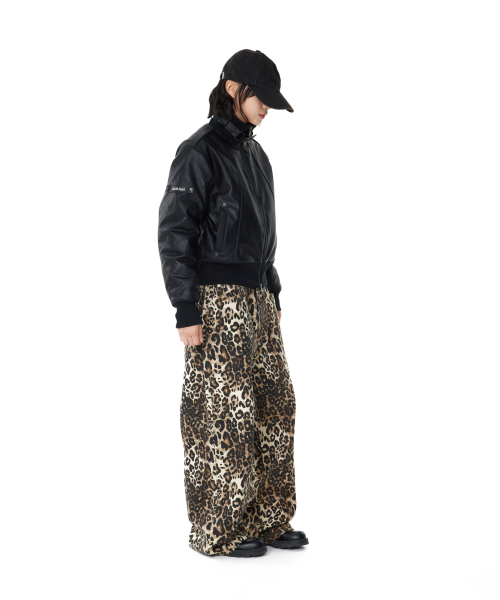 AAKAM（アーカム）の「Leopard Pattern Cotton Pants (Brown)（その他パンツ・レディース・その他・1）」の13枚目の写真
