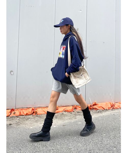 GAKKAI UNIONS(ガッカイユニオンズ)の「ワンタッチスウェットショートパンツグレー(その他パンツ・レディース・その他・MEDIUM/LARGE/SMALL)」の7枚目の写真